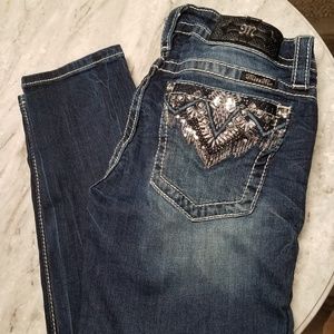 Miss me skinny jeans size 27